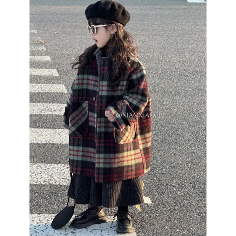 Baby Clothing High End - 韓国子供服 女の子 ウールコート 2025年秋冬新作 ベビー向け おしゃれ