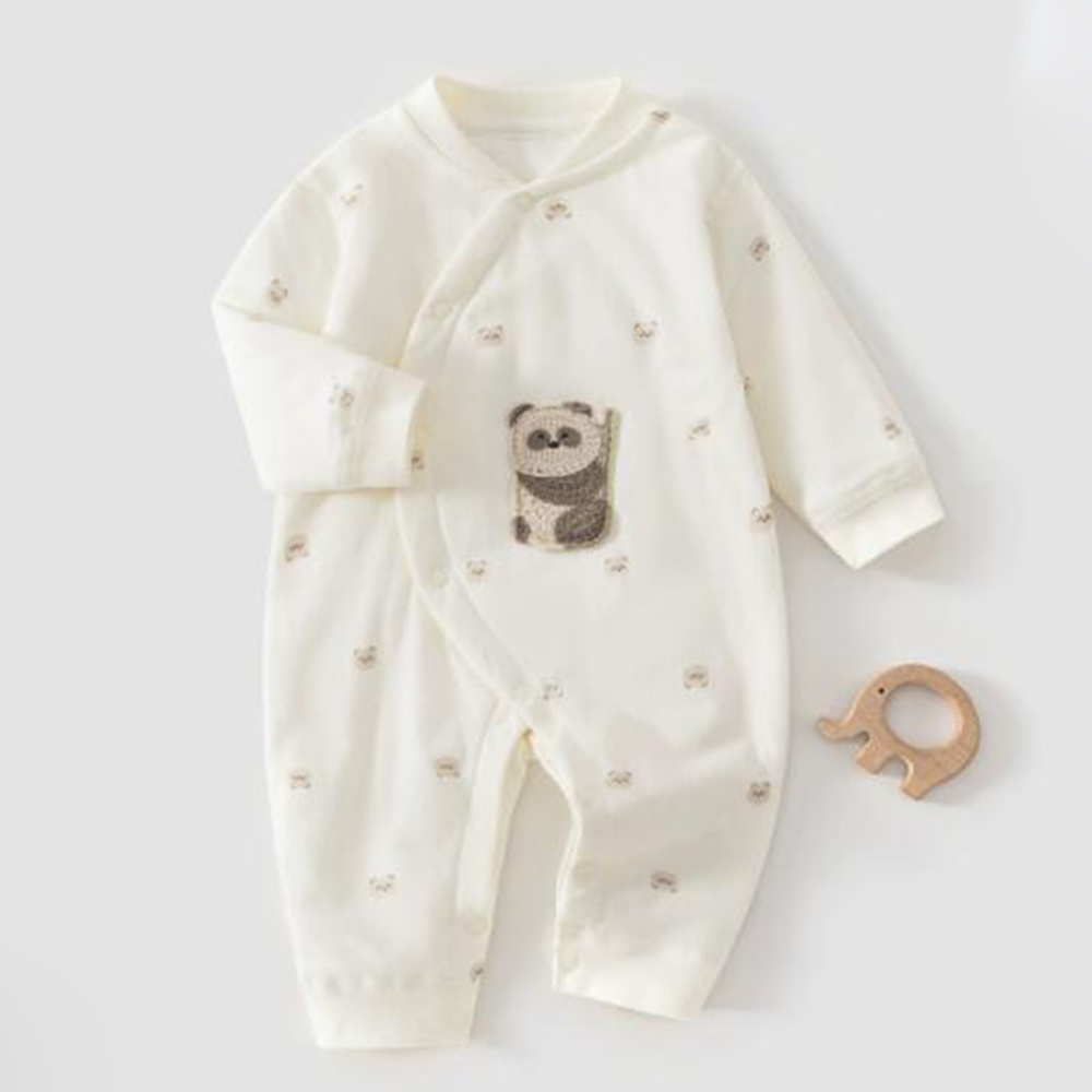Baby Clothing High Quality - ベビーボーイロンパース キルト加工 暖かい秋冬 新生児 ブティック衣料 乳児