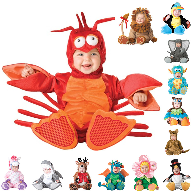Baby Clothing High Quality - 新着高品質赤ちゃん男の子女の子ハロウィン恐竜コスチュームロンパース子供服セット幼児コスプレトリケラトプス