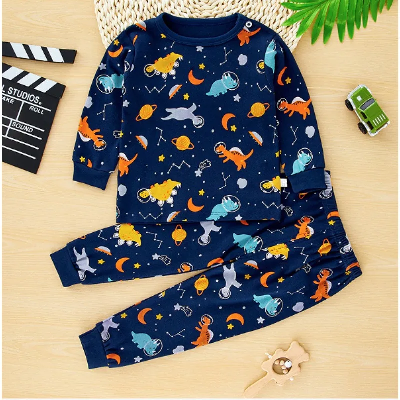 ニューキッズパジャマ赤ちゃん男の子女の子かわいい漫画長袖 T - Baby Clothing Dividers のレビューと価格