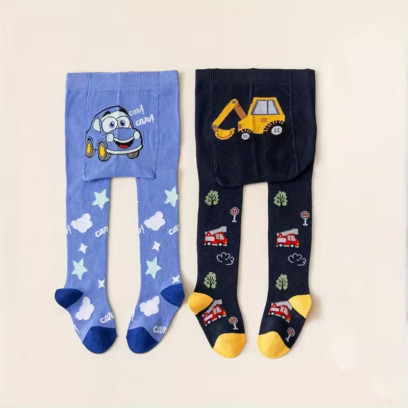 2ピースの柔らかく伸縮性のある漫画の動物と車のプリント入りレ - Baby Clothing Dividers のレビューと価格