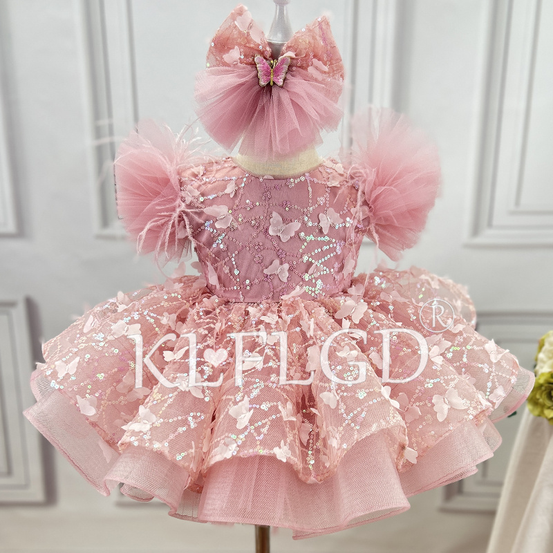 高級フラワーチルドレンウェディングドレス甘くて可愛いパントン - Baby Clothing Dresser のレビューと価格