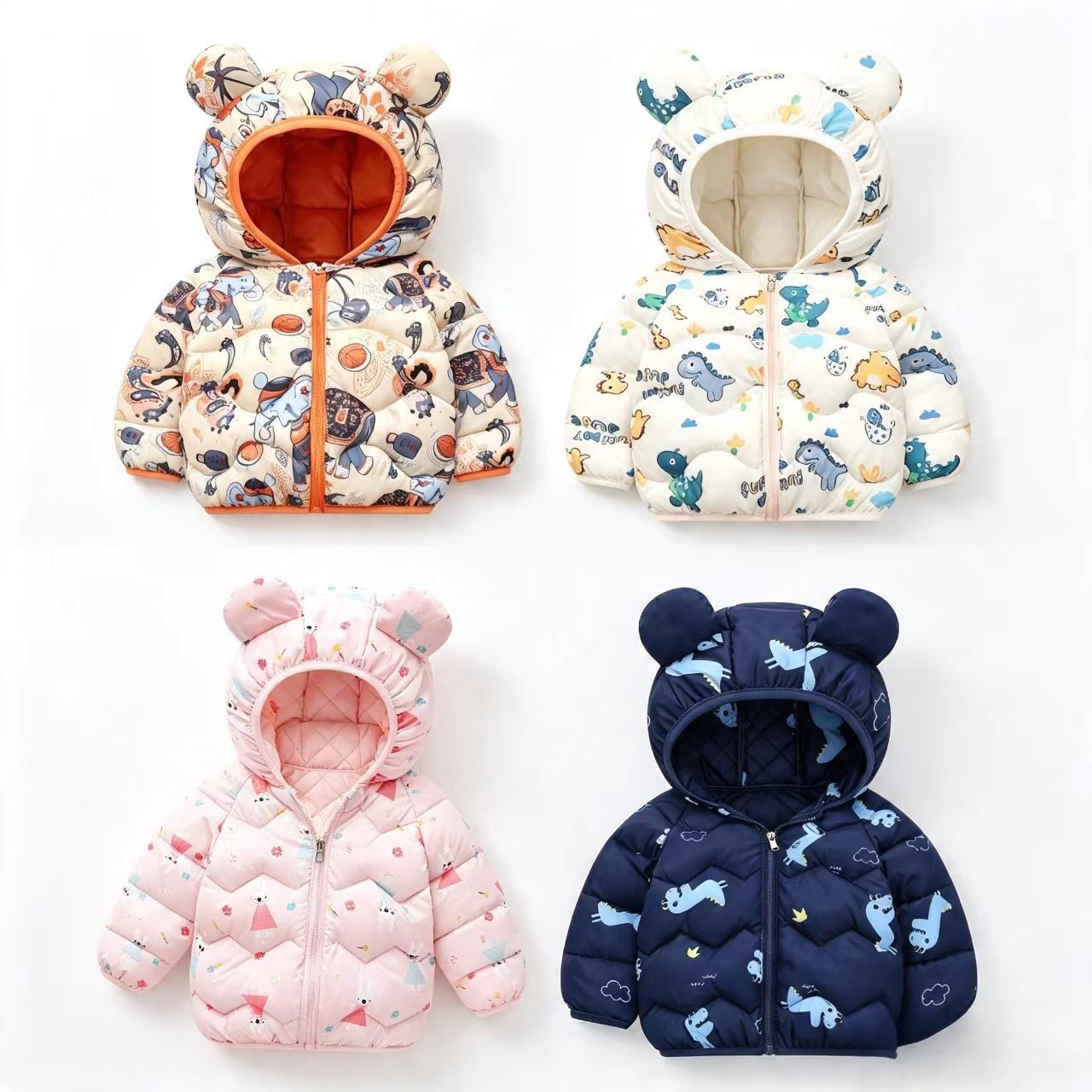 子供用コート ベビー漫画ジャケット 男の子用フード付き服 女 - Baby Clothing Dividers のレビューと価格