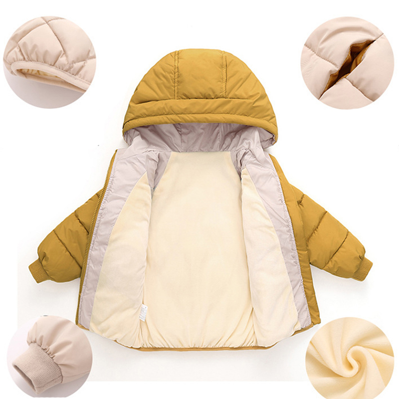 2025年 キッズ ガールズ ボーイズ 秋冬 ジャケット コ - Baby Clothing Dividers のレビューと価格