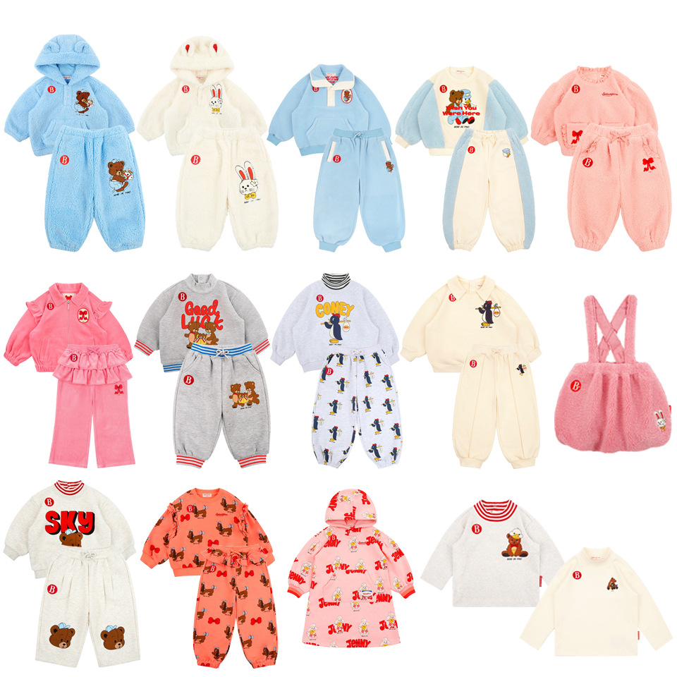 高品質の厚みのある冬用子供服セット、赤ちゃん女の子男の子用ブ - Baby Clothing High Quality のレビューと価格