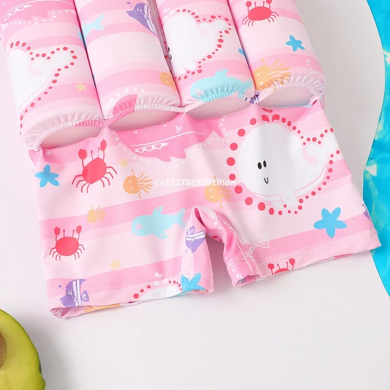 子供用漫画プリント水着、浮力水着、フローティングラッシュガー - Baby Clothing Dividers のレビューと価格